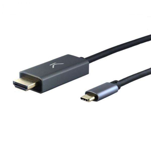 Cable USB Type-C Vers HDMI 4K KSIX 2M