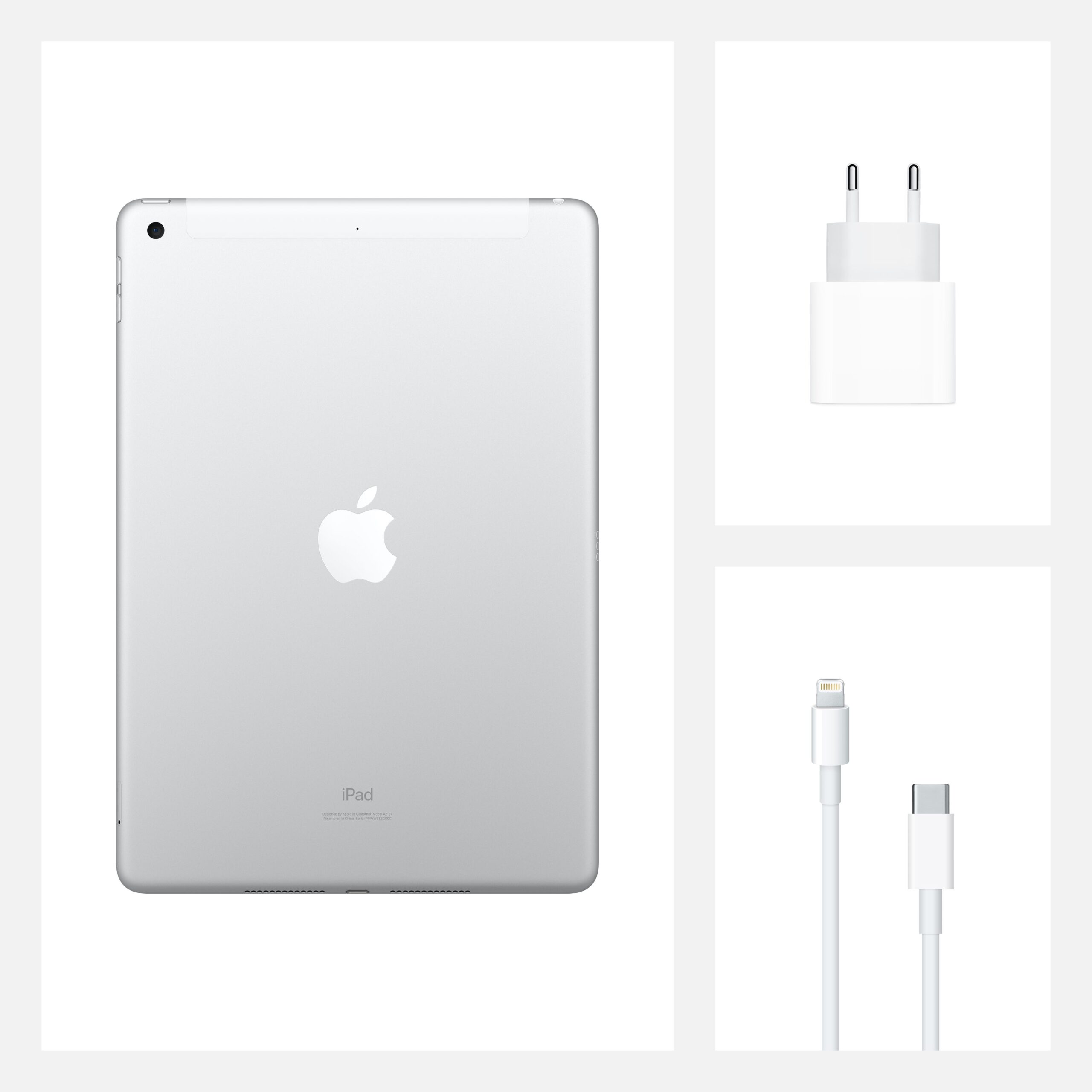 Apple iPad 10.2″ 8éme Gén. Wi-Fi + Cellular, 128GB – Silver Apple iPad 10.2" 8éme Gén. Wi-Fi + Cellular, 128GB - Silver