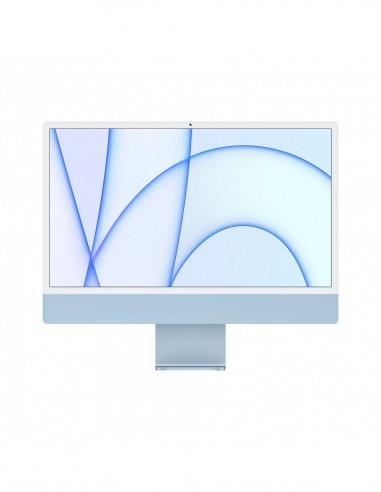 iMac 24" Retina 4.5K puce Apple M1 8C CPU 7C GPU SSD 256Gb 8Gb - Bleu