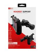 Support Appui-Tête Voiture Pour Tablette et Nintendo Switch T'nB - Noir