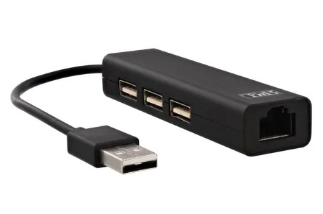 Hub Combo T'nB 3 USB 3.0 + RJ45