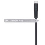 Cable Type-C Vers Type-C RIVACASE 1.2M - Black