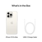 iPhone 15 Pro Max 256GB - White Titanium